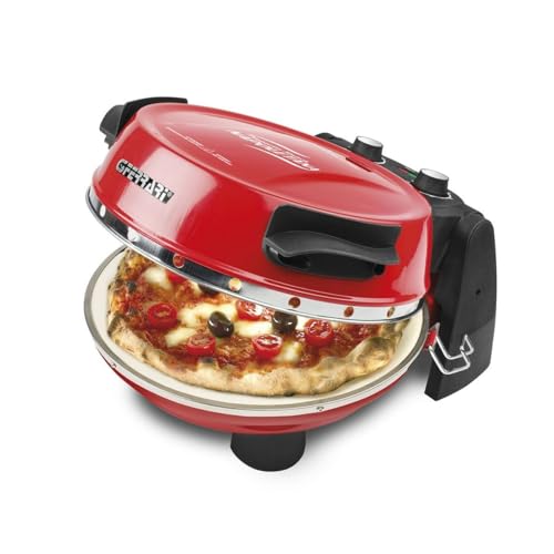 G3 Ferrari G10032 Forno Pizza Plus Evo Napoletana, Doppia Pietra Refrattaria 31 cm