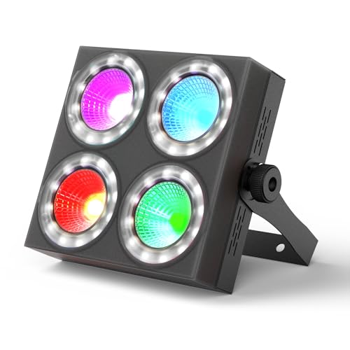 Oloaxolx Proiettore LED da 80W RGBW Wallwasher DMX