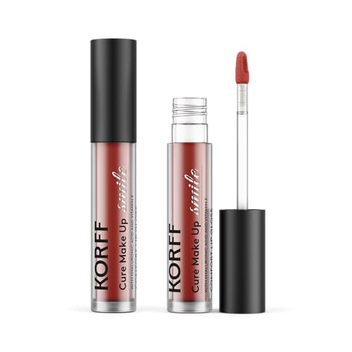Korff Comfort Lip Gloss, con Acido Ialuronico e Vitamina E, Idratante e Volumizzante. Tonalità 0