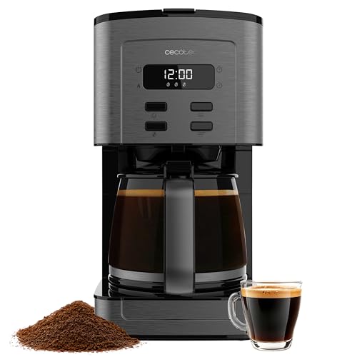Cecotec Coffee 66 Time Macchina Caffè a Filtro 12 Tazze