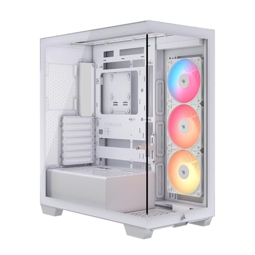CORSAIR 3500X RS-R ARGB Case PC Mid-Tower Panoramico Bianco