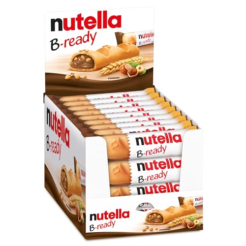 Nutella B-ready Snack Dolci Monoporzione, 36 Barrette da 792g