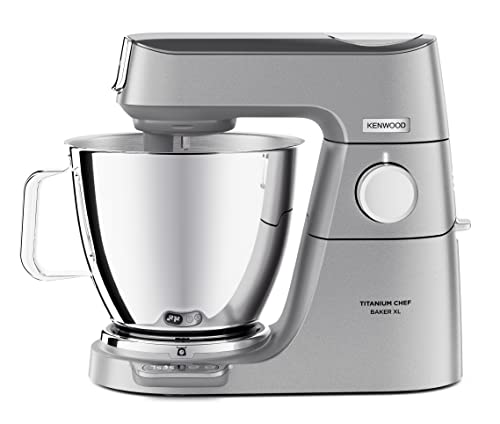 Kenwood Titanium Chef Baker XL Planetaria con Bilancia Integrata, Food Processor e Frullatore
