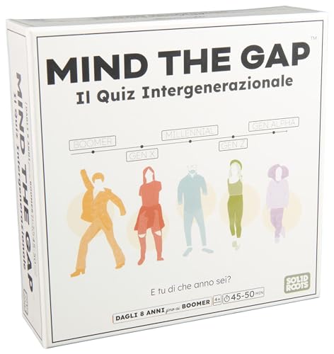Spin Master Mind The Gap Quiz Intergenerazionale 2000 Domande