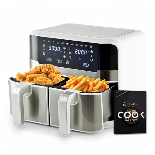 MasterPRO Rocket Duo 900 Friggitrice Senza Olio Doppia 9 L