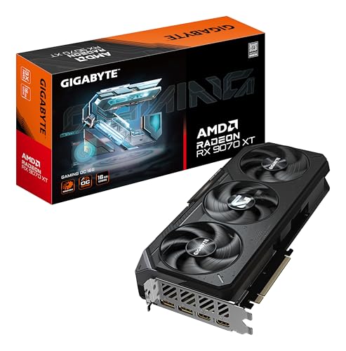 Gigabyte Radeon RX 9070 XT GAMING OC Scheda Grafica 16GB GDDR6