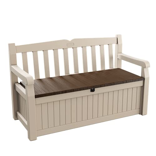Keter Cassapanca Contenitore Eden 265L in Resina
