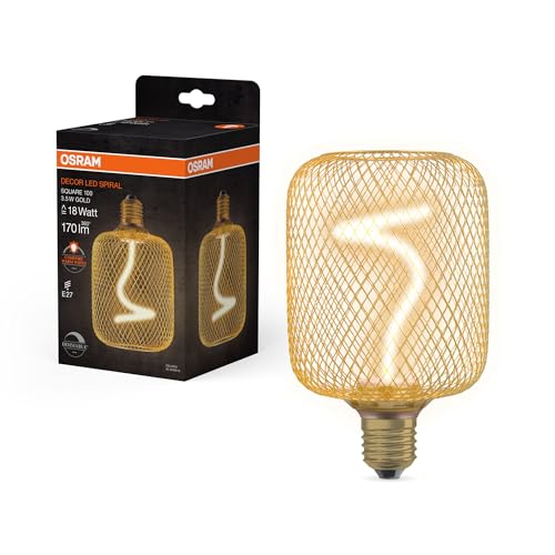 OSRAM Lampada LED DECOR filamento spirale E27 3.5W