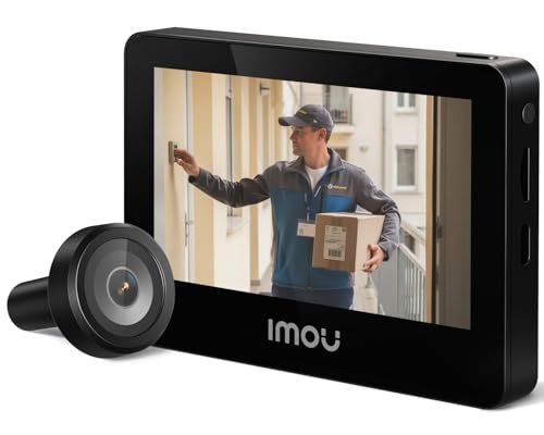 Imou VD1 5MP Spioncino Digitale WiFi Schermo 4,3" Videocitofono 3K