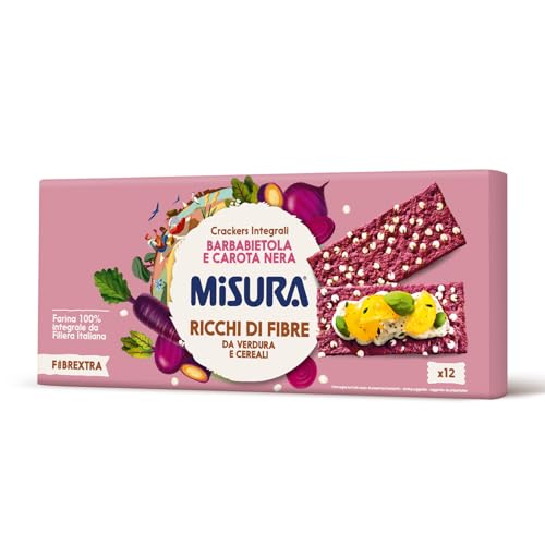 Fibrextra Crackers Integrali Barbabietola e Carota Nera