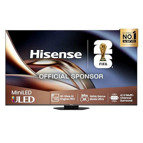 Hisense 55U8Q TV 55" Mini-LED 4K 165Hz