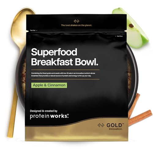 Protein Works Superfood Breakfast Bowl GOLD Innovation Mela e Cannella 1.2kg