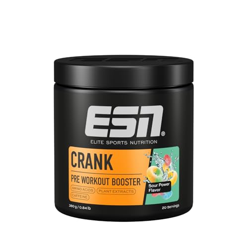 ESN Crank Sour Power 380 g Booster pre-allenamento