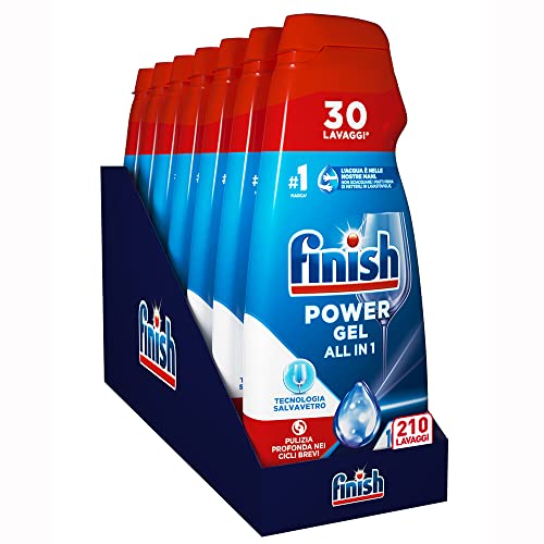 Finish Powergel Detersivo Lavastoviglie Gel 210 Lavaggi