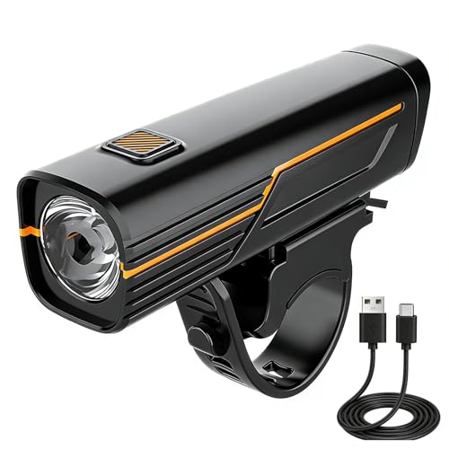 BUYFIRE Faro Bici LED Ricaricabile USB