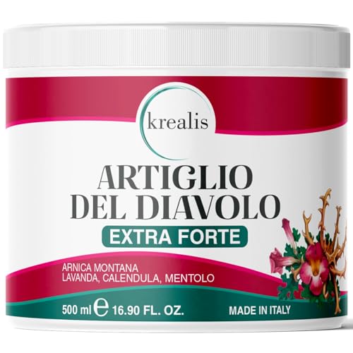 Artiglio Del Diavolo Forte Pomata Antinfiammatoria 500ml
