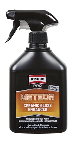 Arexons Car Care Pro METEOR Cera Auto Rapida con Nanoceramiche Spray Lucidante 400ml
