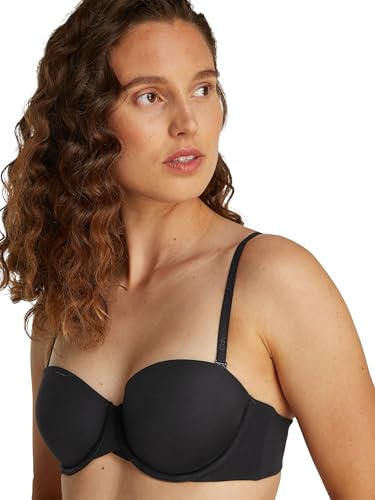 Calvin Klein Donna Reggiseno Senza Spalline Lightly Lined Elasticizzato