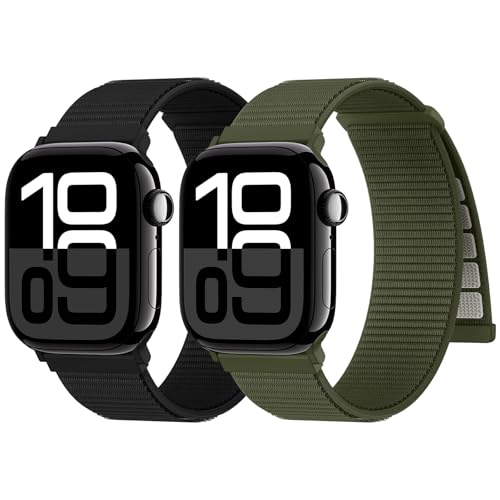 Cinturini Nylon Compatibili Apple Watch 2 Pezzi