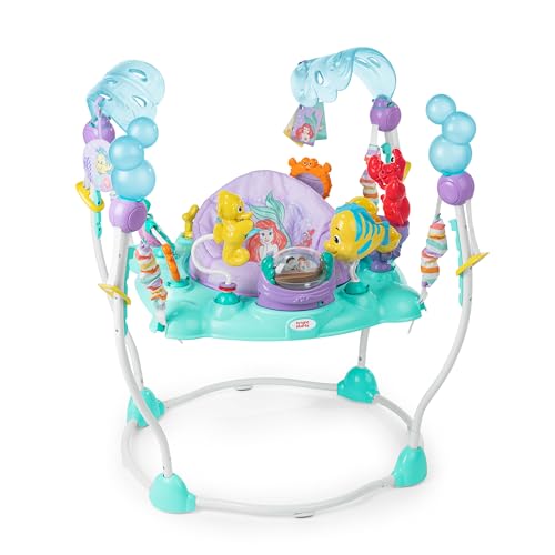 Bright Starts Disney Jumper Sea of Activities della Sirenetta con Giocattoli Interattivi