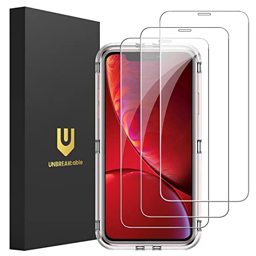 UNBREAKcable Pellicola Vetro Temperato per iPhone 11/XR (3 pezzi)