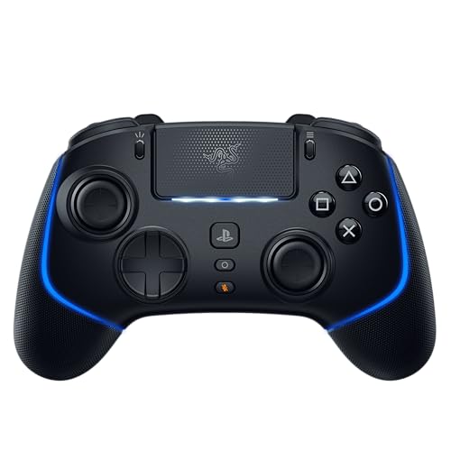 Razer Wolverine V2 Pro - Controller wireless per PS5 e PC (HyperSpeed Wireless, pulsanti d'azione mecha-tattili, D-Pad a 8 microinterruttori, HyperTrigger)
