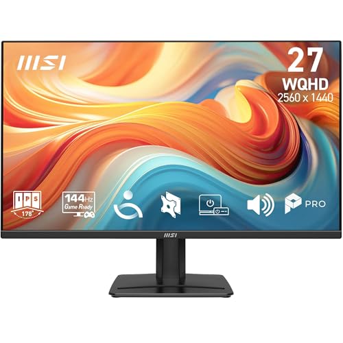 MSI PRO MP275QA E14 Monitor 27" WQHD IPS 144 Hz