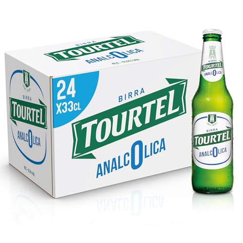 Tourtel Birra Analcolica Premium Lager, 24 Bottiglie da 33 cl