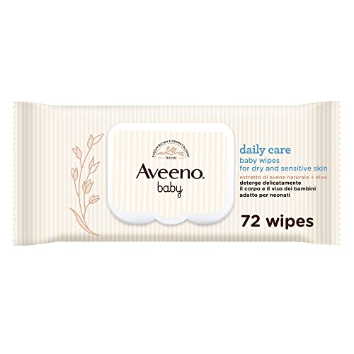 Aveeno Baby Daily Care Salviettine 72 pezzi