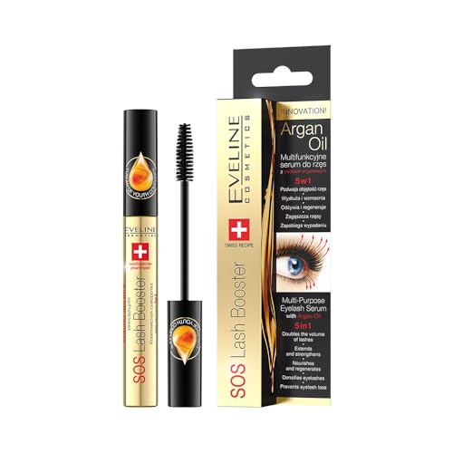 Eveline Cosmetics SOS Lash Booster Siero multifunzionale per ciglia 5in1
