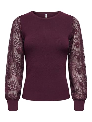 Onlperry Life LS Mix O-Neck Knt Maglione Donna