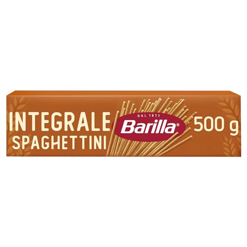 Barilla Spaghettini Integrali, Pasta Lunga di Semola Integrale