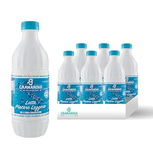 Granarolo Latte Parzialmente Scremato UHT 1L, 6 Confezioni