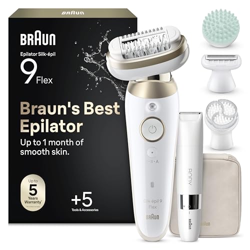 Braun Silk-Épil 9 Flex Skinspa Epilatore Donna