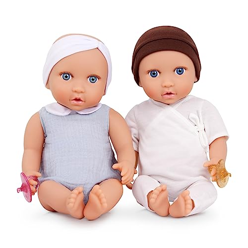 LullaBaby Set bambole gemelle 36 cm