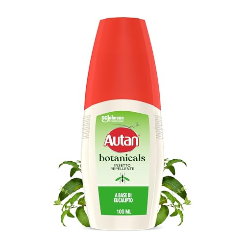 Autan Botanicals Vapo Repellente Insetti con Olio di Eucalipto, 100 ml