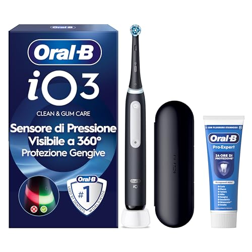 Oral-B iO 3 Spazzolino Elettrico Ricaricabile Nero