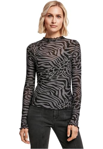 Urban Classics Maglia Donna Maniche Lunghe Scollo Tartaruga