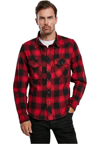 Brandit Check Shirt Long Sleeve Camicia a Scacchi Uomo