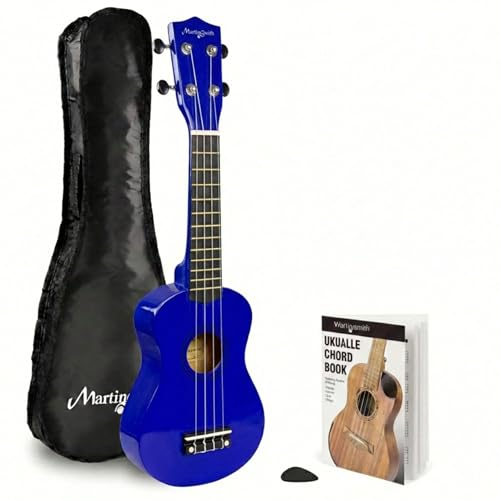 Martin Smith Ukulele Soprano con Custodia e Libro Accordi