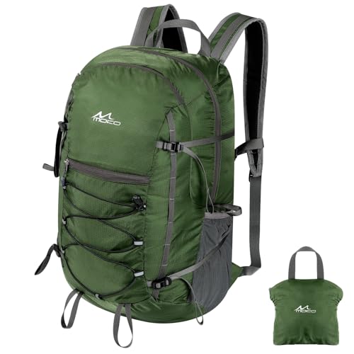 MoKo Zaino da Trekking 40L Pieghevole e Leggero