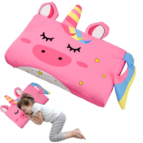 YAOZUP Cuscino Memory Foam Bambini 3-10 Anni Unicorno