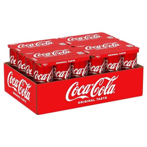 Coca-Cola Original Taste Lattina 100% Riciclabile, 24 Lattine da 330 ml