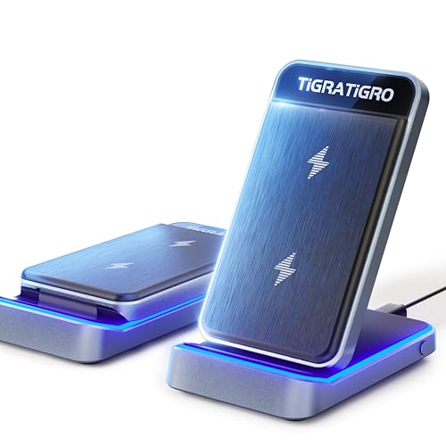 TigraTigro Caricatore Wireless 15W Qi Pieghevole