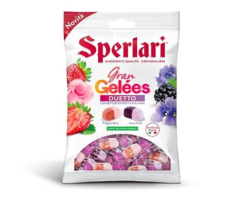 SPERLARI - CARAMELLE GRAN GELEES DUETTO FRUTTA e FIORI, 150g