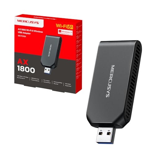 Mercusys MA70XM Adattatore USB WiFi 6 AX1800 Dual Band