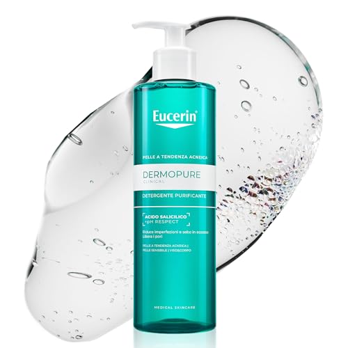 Eucerin DermoPure Clinical Gel Detergente Viso Purificante 400 ml