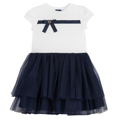 Chicco Vestito Elegante a Maniche Corte Bambine e Ragazze in Cotone Leggero, Elegante 261