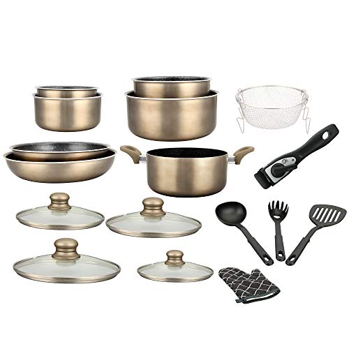 Batteria Cucina 17 Pezzi "Speciale Cottura" per Induzione