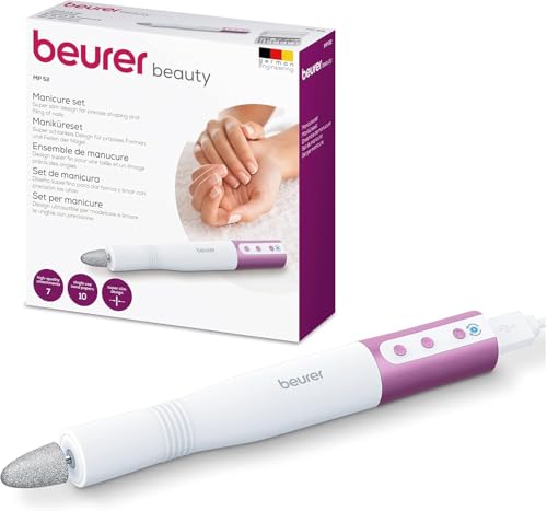 Beurer MP 52 Set Manicure Elettrico Professionale per Unghie
